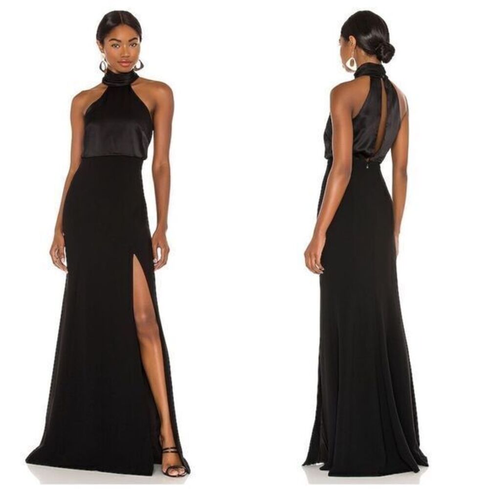 Cinq A Sept Alexandra Halterneck Gown